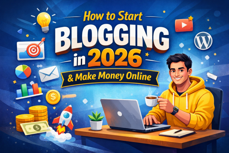 How to Start Blogging in 2026 and Make Money.