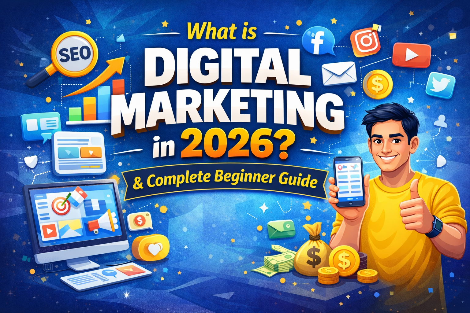 What is Digital Marketing in 2026? Complete Beginner Guide.