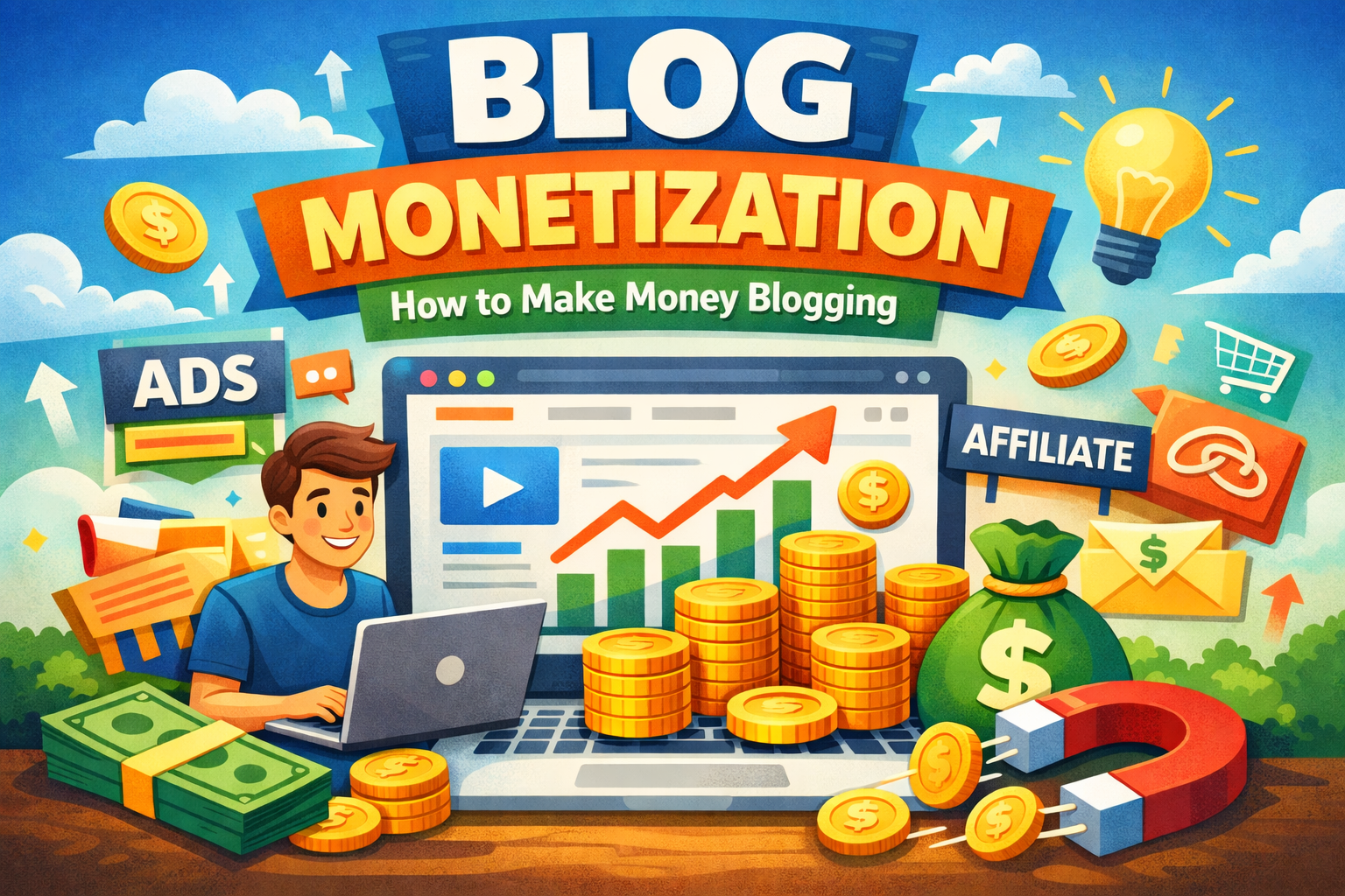 Blog Monetization Guide: How to Make Money Blogging in 2026
